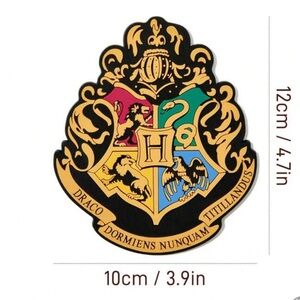 NWT Harry Potter Hogwarts Crest silicone coaster